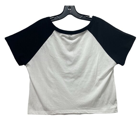 Rue 21 - Women's Short Sleeves T-Shirt - Graphic Tee - White - 3X - Picture 2 of 12